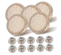 Veemoon 15pcs Rose Resin Coat Buttons Durable Round Decorative Sewing Buttons for DIY Craft Compatible with Trench Coats Cardigans Pajamas Easy to Sew Replacement for Sweaters and Jackets