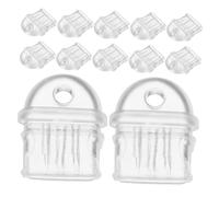 Veemoon 15pcs Transparent Type C Dust Plugs for Phone Charging Ports Dust Caps Protecting Against Dirt and Liquid Easy Insert and Remove Compact USB Port Covers