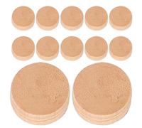Veemoon 15Pcs Trombone Water Key Cork Pads Set, Professional Spit Valve Sealing Cork Plugs for Brass Instrument Repair and Music Performance Accessories