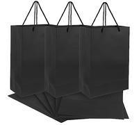 Veemoon 16pcs Paper Tote Bags with Handles Versatile Shopping and Bags for Parties Holidays and Everyday Use Compact Design for Easy Storage for Candy and Small Items