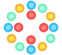 Veemoon 16pcs Silicone Stethoscope Diaphragm Head Covers, Replacement Protective Covers for Medical Use, Compatible with Standard Stethoscope Heads, Suitable for Clinic and Hospital