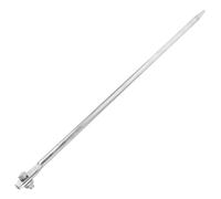 Veemoon 19inch Earth Rod, Iron Grounding Rod Grounding Electrode Ground Spike Pole Electric Ground Kit for Electric Fences, Antennas and Satellite Dishes (25mm)