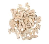 Veemoon 1bag Coral Bones and Coral Sand Natural Crushed Rocks Mesh Bag for Fish Tank Filter Media Material Aquarium Filter Layout