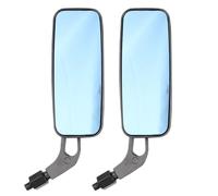 Veemoon 1pair Motorcycle Handlebar Mirror, Rearview Mirror Fit for Harley