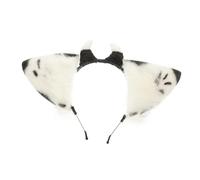 Veemoon 1PC Adorable Cow Ears Hairband Lightweight Fluffy Headband for Cosplay Parties Eye Catching Accessory for Festivals Fun Events
