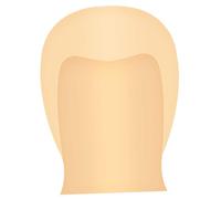 Veemoon 1pc Durable Latex Bald Cap for Makeup Halloween and Costume Accessory for Stage Plays and Parties Comfortable Fit for Various Head