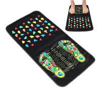 Veemoon 1Pc Home Use Stone Foot Massage Mat Premium Reflexology Tool for Foot Care Compact for Personal Use Durable and Wear Resistant Design