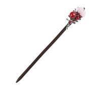 Veemoon 1pc Retro Wooden Hairpin Stick Hanfu Hair Accessory for All Match Simple Headdress Vintage Style for Weddings Birthdays and Daily Life Elegant Chinese Hair Decoration