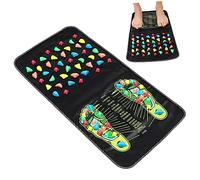Veemoon 1Pc Stone Massager Walking Massage Mat for Home Use Foot Care Tool for Relief Reflexology Massage Mat Circulation Soothe Achy Feet Durable Design with Detail