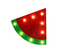 Veemoon 1pc Unique Watermelon Shaped Night Light Table Lamp Creative Led Decorative Light for Boys and Girls Rooms Funny Led Nightlight for Cozy Atmosphere for Home and Parties