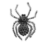 Veemoon 1pc Vintage Rhinestone Spider Brooch Pin for Women - Halloween Dress Accessories - Unique Human Organs Design The UK