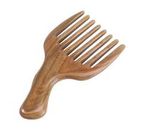 Veemoon 1PC Wide Tooth Sandalwood Comb Natural Hairdressing Rake for Detangling Scalp Massage Handmade Wooden Hair Comb with Aromatic Scent for All Hair Types