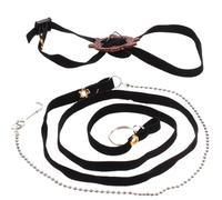 Veemoon 1pcs Turtle Leash Tortoise Control Rope Adjustable Design Prevents Rope Fraying Soft Leather Strap 47.16x0.31x0.08in for Walking with Pet Tortoise Friends