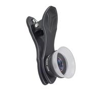 Veemoon 2 in 1 Phone Camera Lens Set with 12x and 24x Macro Zoom, Made of Aluminium Alloy and Glass, Easy to Wipe Dry and Reduces Distortion, for Phone and Tablet Photography