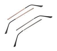 Veemoon 2 Pair Metal Eyeglass Arms Replacement Eyewear Temple Legs for Glasses and Sunglasses Frames Secure Fit Design for DIY Repair and Active Use Versatile Fit for Various Frame Types