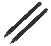 Veemoon 2 Pcs Black Digital Painting Pens for Lcd Tablets with Plastic Body, Functions as Pointer and Graphic Sketches Tool, for Editing and Cartoon Movie Design by Students and Designers