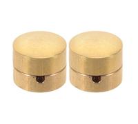 Veemoon 2 Pcs Brass Cello Wolf Tone Mute Multi-functional Wolf Tone Reducer for Various Cello Models Enhances Sound Clarity and Tonal Balance Improves Playing Experience