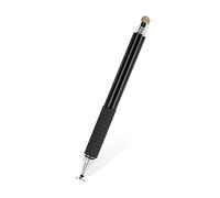 Veemoon 2 Pcs Capacitive Stylus Pen Multifunctional 2-in-1 Metal Touch Screen Stylus with Accurate Touch Fine Fiber Tips High End Appearance Design for Professional Meetings and Tablet PC