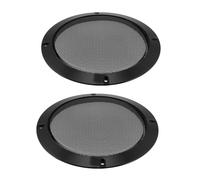 Veemoon 2 Pcs Car Audio Speaker Protection Nets Replacement Mesh Covers Anti-collision Speaker Grills for Vehicle Sound System Upgrade