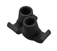 Veemoon 2 Pcs Heavy Duty Walker Ski Glides for Seniors and Disabled Non Slip Protective Foot Caps Replacement Mobility Aid Accessories for Walkers in Home and Care Facilities