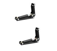 Veemoon 2 Pcs Music Instrument Accessory Piano Slow Fall Device Fallboard Decelerator Keyboard Cover Aluminum Alloy Silent Operation