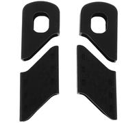 Veemoon 2 Set Bicycle Crank Arm Protectors Silicone Covers Universal Crank End Caps Black for Road Mountain Gravel Bikes Cycling Accessories