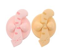 Veemoon 2 Set Cat Canned Food Scoop Cat Spoon PET Can Lid Reusable Multi-Functional Plastic Cute Shape for 6.5cm 7.5cm 8.5cm Cans, Household Use Daily Feeding for PET Treats Dog Food