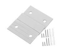 Veemoon 2 Set Heavy Duty French Cleat Picture Frame Mounts Kit with Z Shaped Interlocking Brackets Metal Wall Mounting Hardware for Art Frames Mirrors Whiteboards Secure Panel Hanging