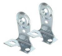 Veemoon 2 Sets Curtain Brackets Roller Blind Fittings Adjustable Easy to Remove Iron Contemporary Style Home Curtain Supplies Demand