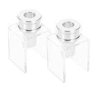 Veemoon 2 Sets DIY Silicone Lipstick Mold Stand with Snug Closure for Replacing Broken Lipstick Tubes, for DIY and Funny Family Projects