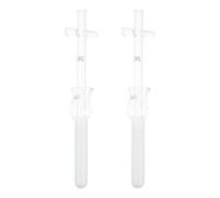 Veemoon 2 Sets Glass Tissue Homogenizer 2ml Capacity Laboratory Glassware for Scientific Experiments Easy to Use and Simple to Operate for Teaching and Lab Applications