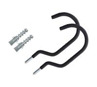 Veemoon 2 Sets Heavy Duty Steel Bike Wall Hooks with Bolts for Secure Garage and Outdoor Storage Off Design for Ceiling Wall Mount Bicycle Hangers for Mountain and Road Bikes