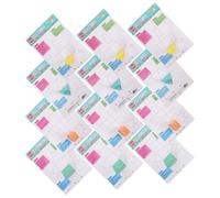 Veemoon 2 Sets Math Manipulatives Folding 3D Geometry Solids Educational Shape Models for Mathematics Teaching Aids School Supplies