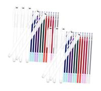 Veemoon 2 Sets Portable Water Soluble Tailors Pens with Auto Vanishing Ink Refill Cartridges and Pen Barrels Convenient Marking Tools for Sewing Embroidery Cross Stitch and Dressmaking