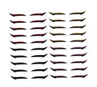 Veemoon 20 Pairs Eyeliner Stickers for Eye Makeup Versatile Eye Skin Stickers Lightweight and Easy to Apply for Weddings Dating and Daily Use