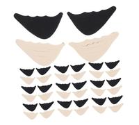 Veemoon 20 Pairs Shoe Toe Inserts for Women Men Extra Thick Forefoot Pads with Comfortable Non-Skid Cushioning Reusable Toe Fillers for Oversized Shoes Protect Against in Sneakers Boots