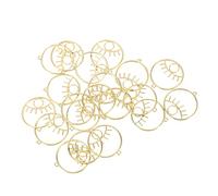 Veemoon 20 Pcs Hollow Out Eyes Shape Pendants DIY Jewelry Making Supplies for Bracelets Necklaces Key Chains and More Premium Decorative Charms