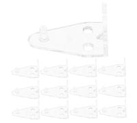 Veemoon 20 Pcs Venetian Blind Tilt Hooks Plastic Shutter Connectors Easy to Operate and Store Simple Colour Window Treatment Hardware for Home Use