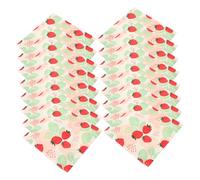 Veemoon 20 Sheets Strawberry Print Dinner Napkins Colorful Creative Party Supplies for Strawberry Themed Events Decorative Tissue Paper for Festivals and Gatherings