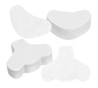Veemoon 200 Pcs Deep Cleansing Nose and Chin Pads Cotton Patches for Blackheads Skin Friendly T Zone Strips Gentle Fit for Skin Care Versatile Facial Cleansing