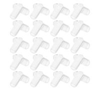 Veemoon 200Pcs Headband Rubber End Caps Inner Diameter 2.5Mm for 3Mm Hairband DIY Accessory Hair Band Tip Protectors Replacement Stopper