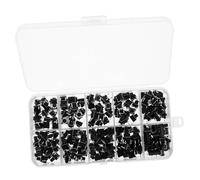 Veemoon 200pcs Micro Tactile Push Button Switches Instantaneous Tactile Push Button Switch Pin for Electronics Prototyping