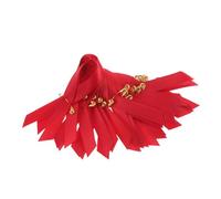 Veemoon 200pcs Red Ribbon Awareness Pins for Charity Events Elegant Brooches for Fundraisers Supportive Symbol of Commitment for Public Benefit Activities