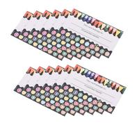 Veemoon 200PCS Reward Punch Cards for Classroom Behavior Management Bright Engaging Designs Thick Coated Paper Versatile Incentive System for Students Teachers