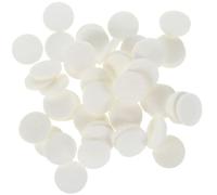 Veemoon 200pcs White Cotton Aroma Pads for 30mm Diffuser Necklace Refillable Essential Oil Diffuser Accessories Aromatherapy Locket Pads for Home and Car Use