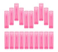 Veemoon 20pcs 5g Empty Lip Balm Tubes with Caps Refillable Lipstick Containers DIY Lip Balm Tool Cosmetic Packaging for Homemade Lipstick and Care