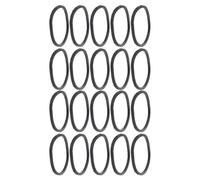 Veemoon 20pcs Anti-slip Rubber Drive Belt Replacement for Game Console Dvd Optical Drive Motor Compatible Disc Repair Accessory for Rock Tumblers and Electronic Device Maintenance