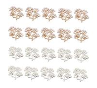 Veemoon 20pcs Archaic Style Pearl DIY Accessories Lightweight Durable Non Fading Decorative Decors for Jewelry Crafting and Party Embellishments