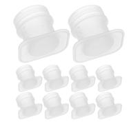 Veemoon 20pcs Bee Feeder Cups Beekeeping Equipment Hive Watering Dispenser with Fine Mesh Opening Apiary Feeding Tool for Stable Hydration and Colony Growth