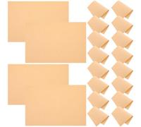Veemoon 20pcs Bird Cage Sandpaper Liners, Bird Cage Gravel Paper